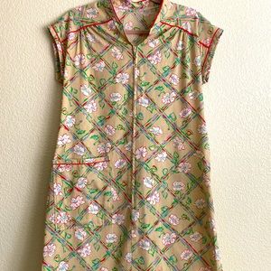 Vintage House Coat Dress